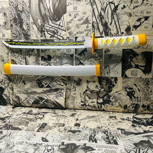 Mini Wooden Katana - Zenitsu