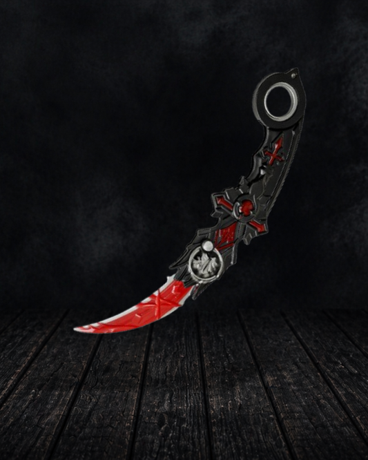 Black Red Karambit