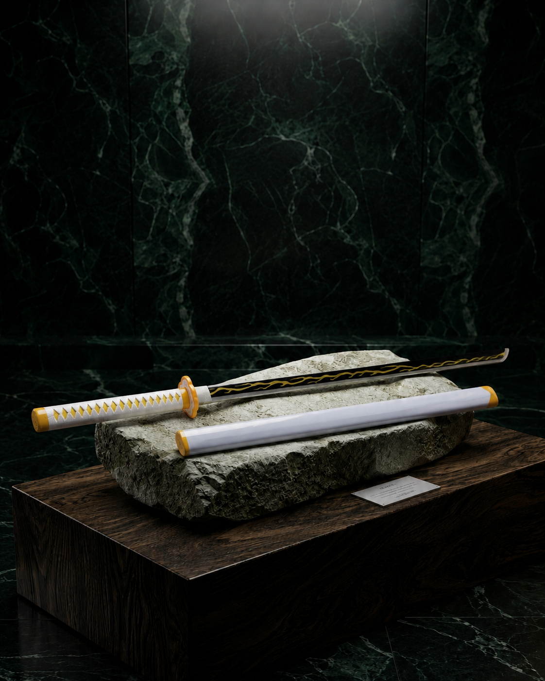 Wooden Katana - Zenitsu Nichirin Blade