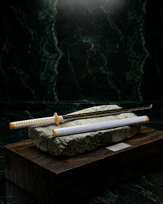 Wooden Katana - Zenitsu Nichirin Blade