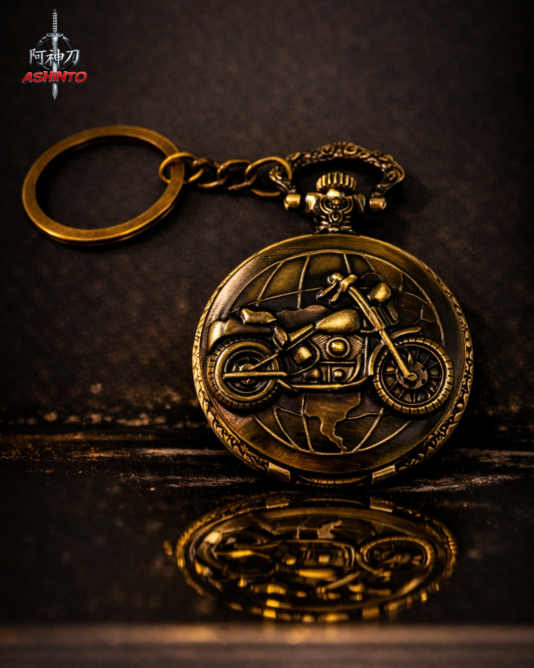 Bike Pocket Watch